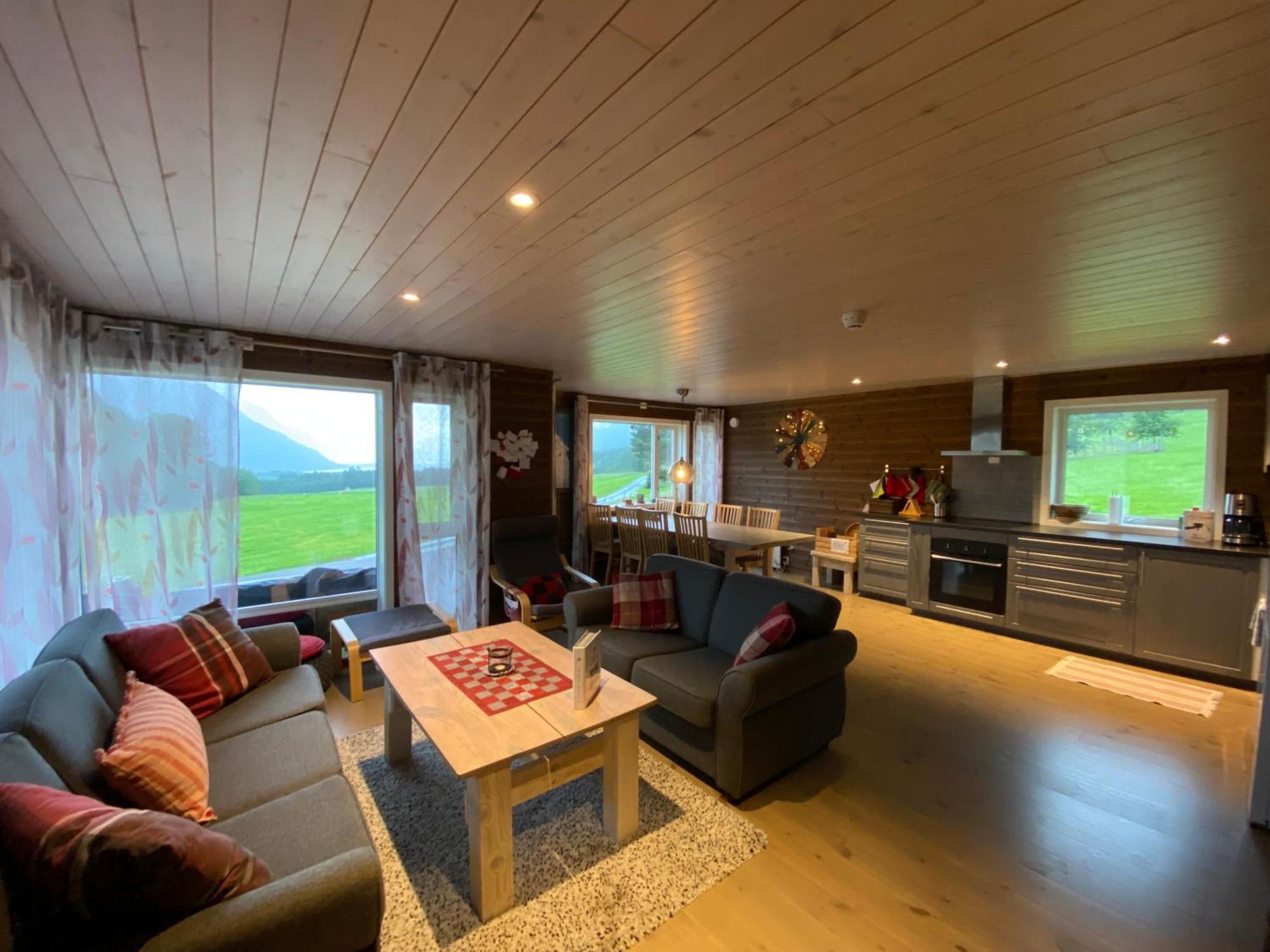 Villa Heinali Hytta Isfjorden Esterno foto