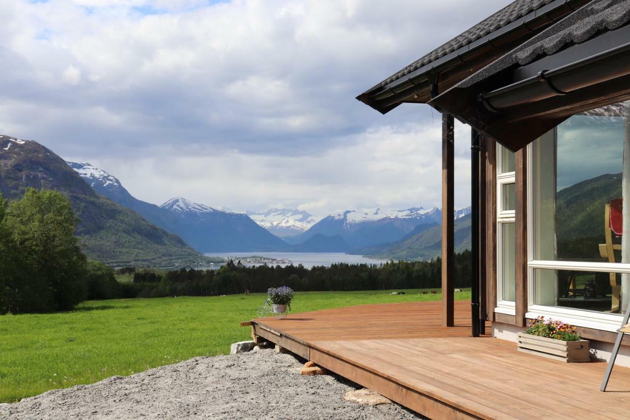 Villa Heinali Hytta Isfjorden Esterno foto